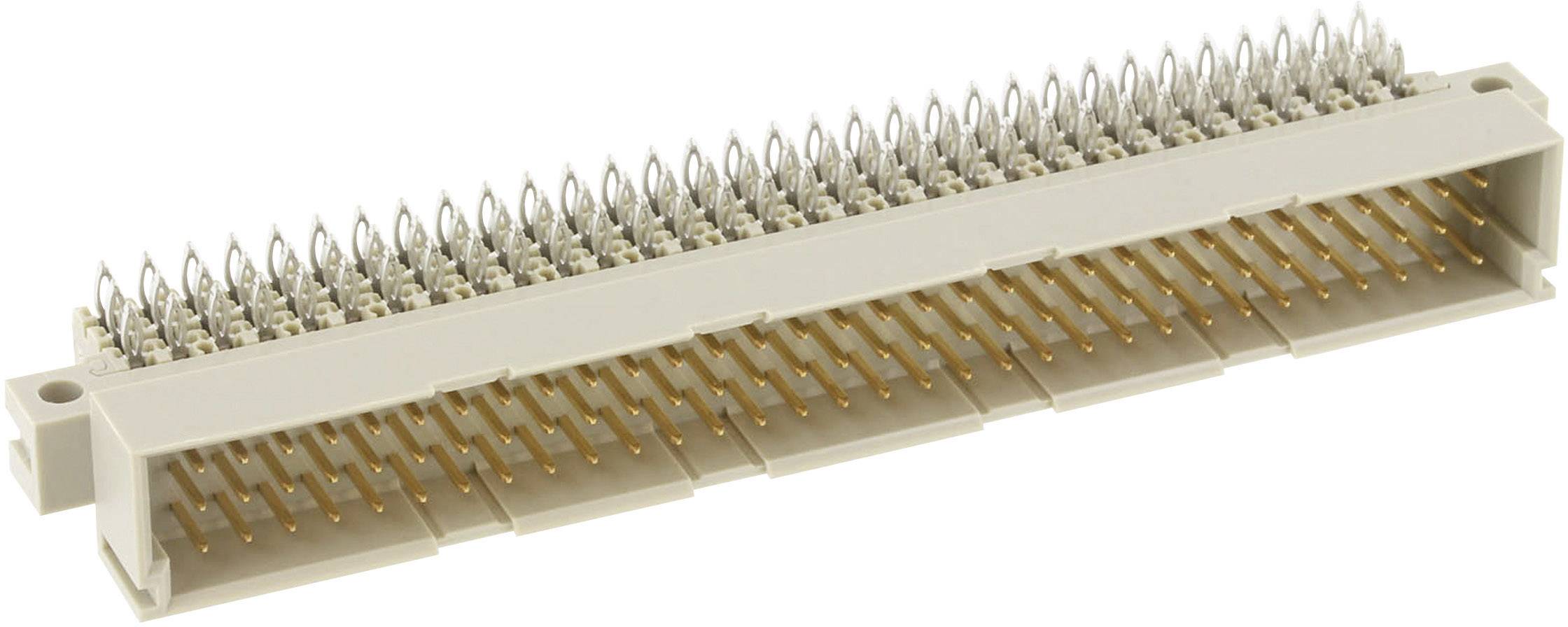 ERNI 254835 Connecteur mâle Nombre total de pôles 96 Nbr de rangées 3 1 pc(s)