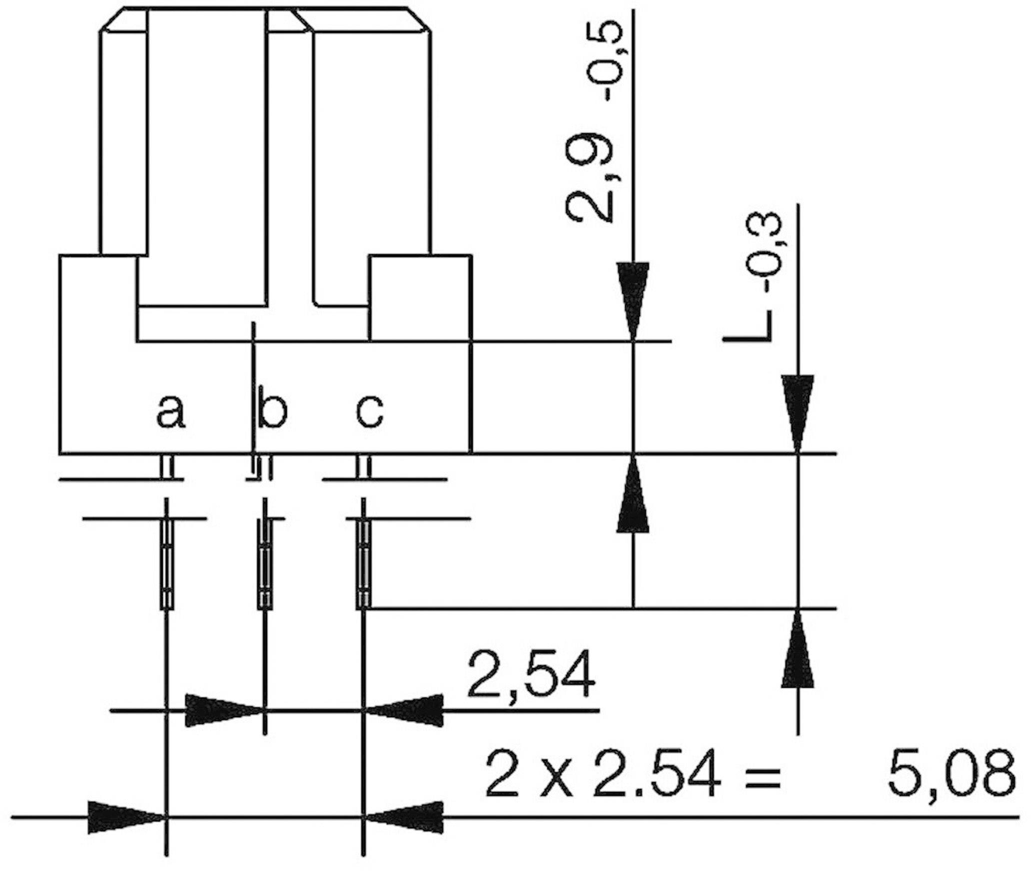 ERNI 224470 Connecteur femelle Nombre total de pôles 96 Nbr de rangées 3