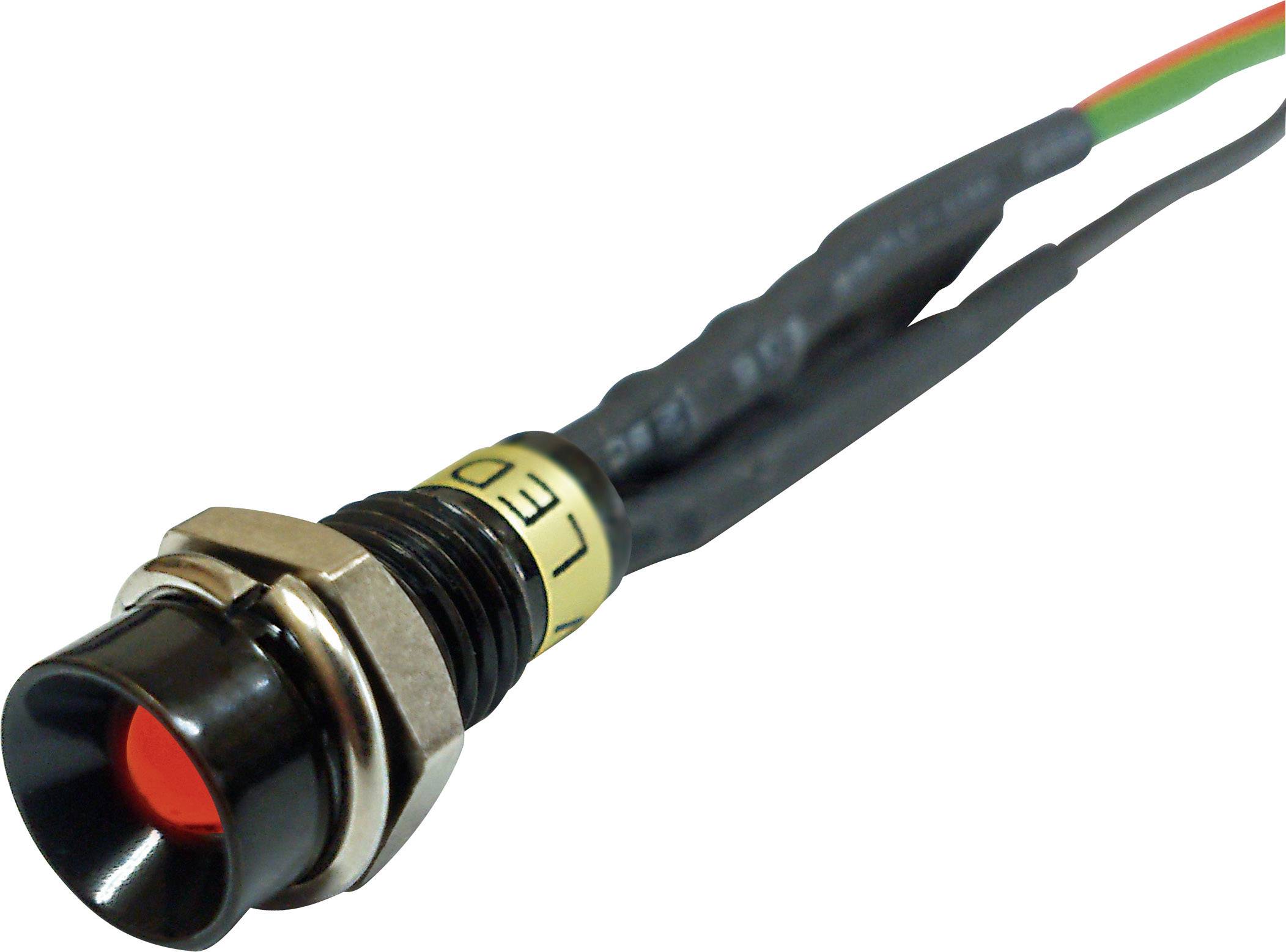 Voyant de signalisation LED multicolore Sedeco 1170476 rouge, vert 12 V/DC 1 pc(s)