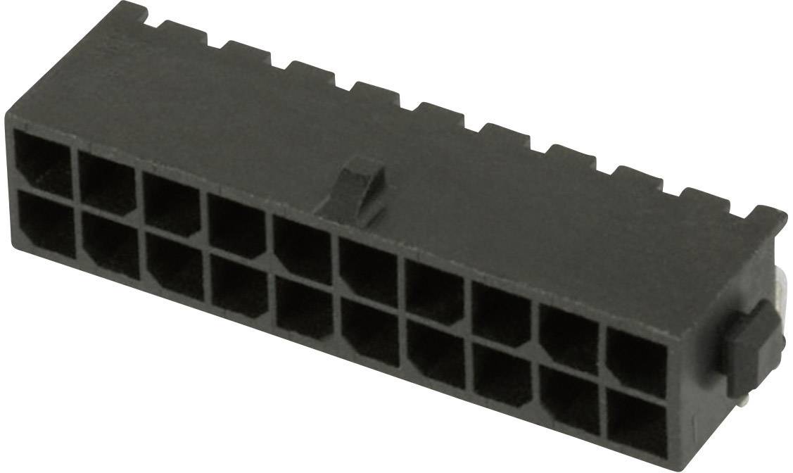TE Connectivity Barrette mâle (standard) série Micro-MATE-N-LOK Nbr total de pôles 16 Pas: 3 mm 4-794618-6