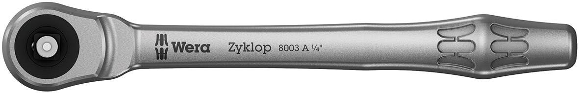 Wera Zyklop Metal 8003 A 05004003001 Cliquet réversible 1/4" (6.3 mm) 141 mm