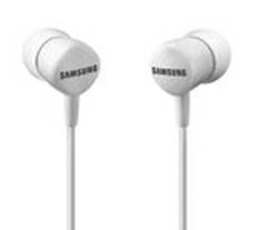 Écouteurs intra-auriculaires intra-auriculaire Samsung EO-HS1303 volume réglable, micro-casque blanc