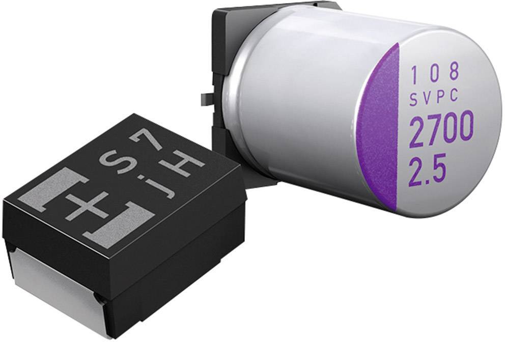 Panasonic 6SVP470MX Condensateur électrolytique SMT 470 µF 6.3 V/DC 20 % (Ø x H) 10 mm x 8 mm 1 pc(s)