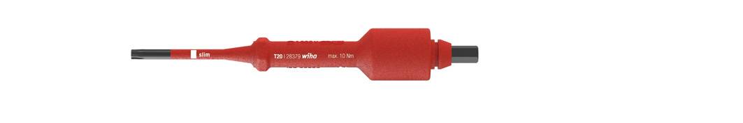 Lame interchangeable Torque TR electric Torx Wiha 38933 TORX® intérieur VDE T 25 35 mm