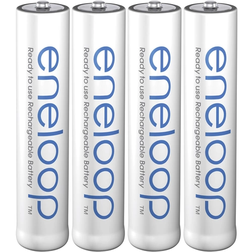 Eneloop HR03 Pile rechargeable LR3 (AAA) NiMH 800 mAh 1.2 V 4 pc(s) Eneloop HR03 Pile rechargeable LR3 (AAA) NiMH 800 mAh 1.2 V 4 pc(s)