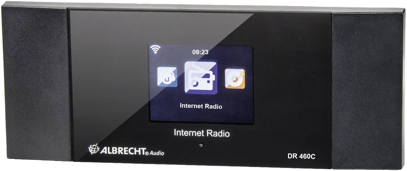 Adaptateur radio internet Albrecht DR 460-C compatible DLNA noir
