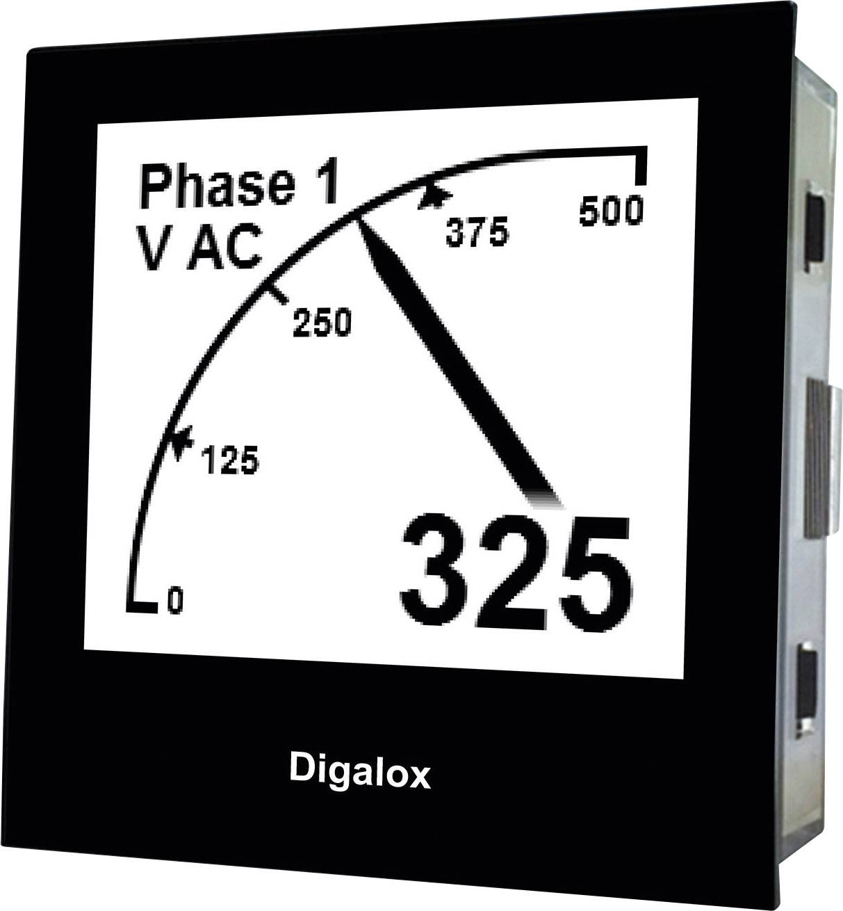 TDE Instruments Digalox DPM72-AVP Appareil de mesure numérique à encastrer