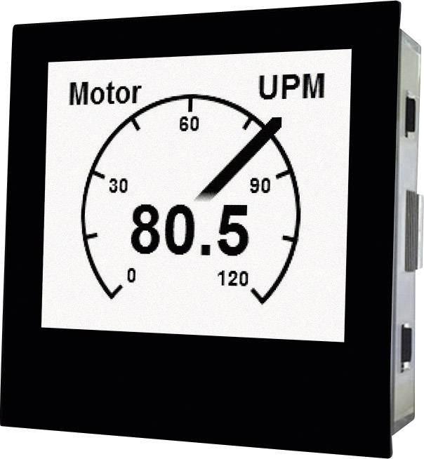 TDE Instruments Digalox DPM72-PP Appareil de mesure numérique à encastrer