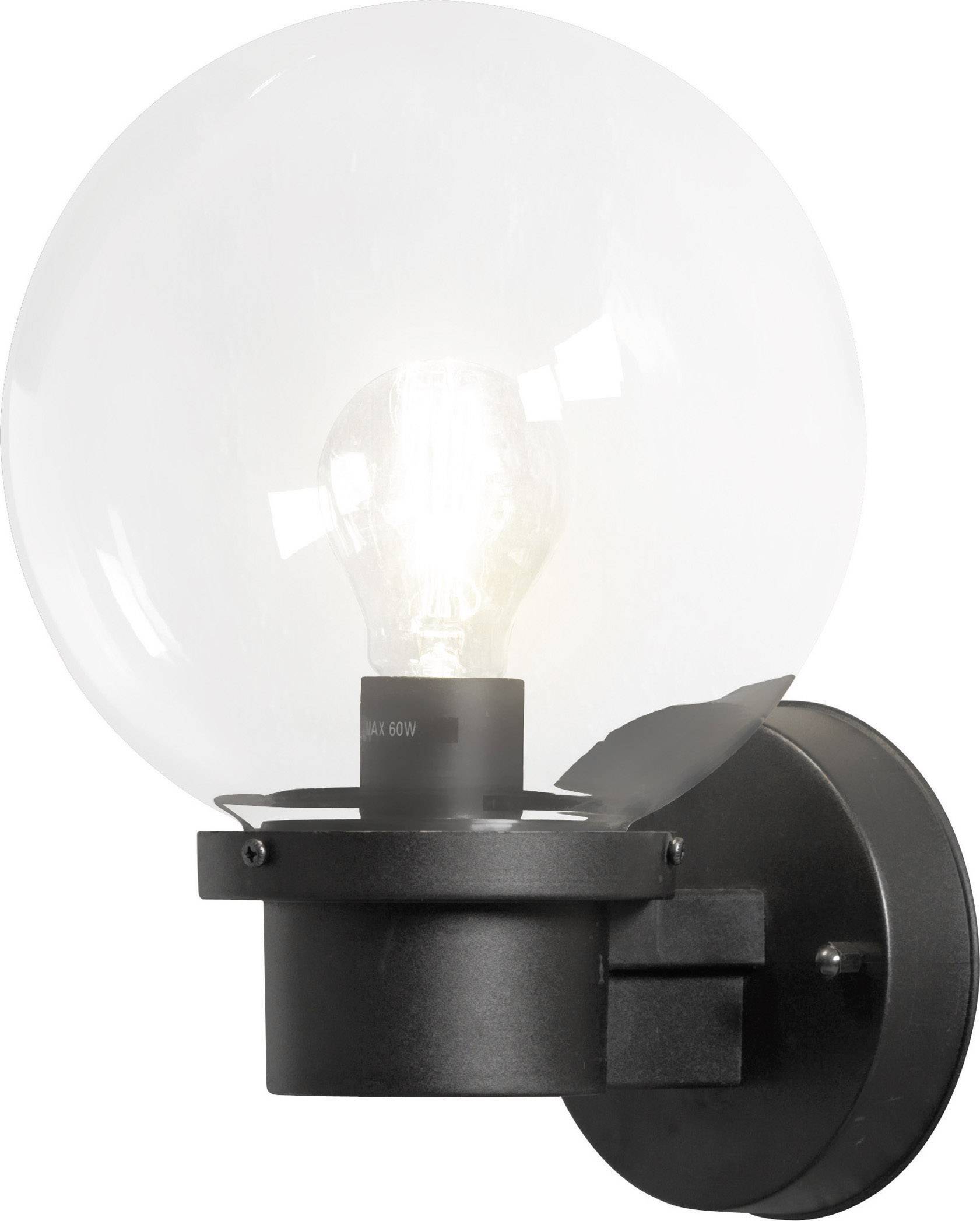 Konstsmide Nemi Twighlight 7322-750 Applique extérieure Ampoule à économie d'énergie, LED E27 60 W noir