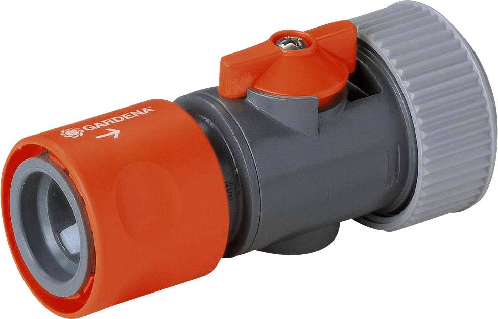 Raccord d'arrosage GARDENA 00943-50 plastique Ø 19 mm (3/4"), raccord enfichable