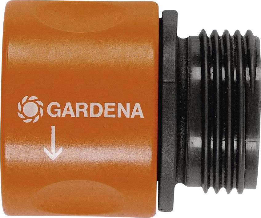 GARDENA 00917-50 plastique Raccord de transition 26,44 mm (3/4") (filet ext.), raccord enfichable