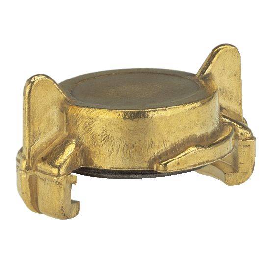 Bouchon à vis pour bouteilles. Rond avec deux languettes pour une fixation sécurisée. Surface brillante, adapté aux emballages de boissons.