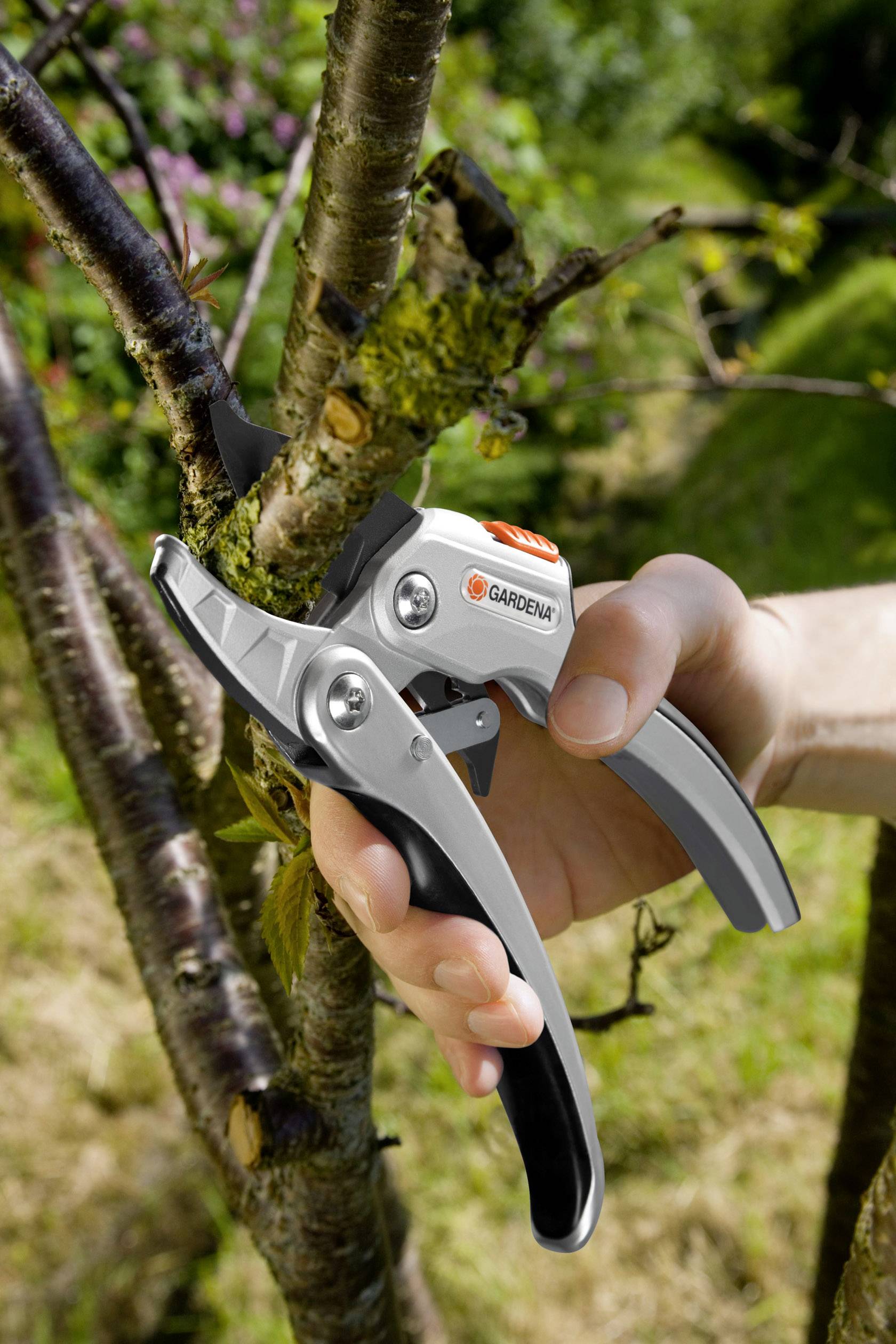 GARDENA 08798-20 SmartCut Sécateur cliquet, enclume