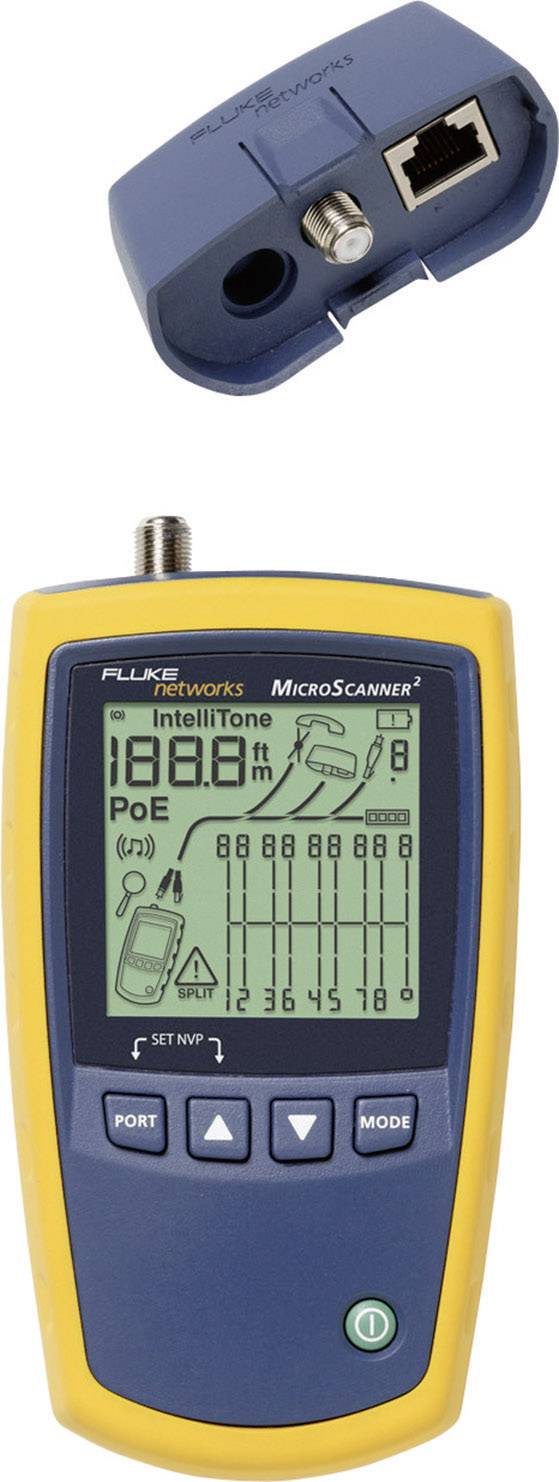 Testeur de câbles Fluke Networks MicroScanner²