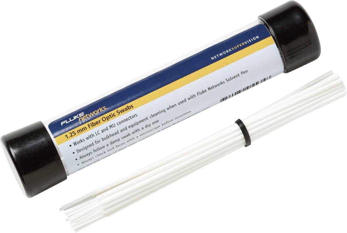 Languette de nettoyage pour fibres optiques Fluke Networks 1,25 mm