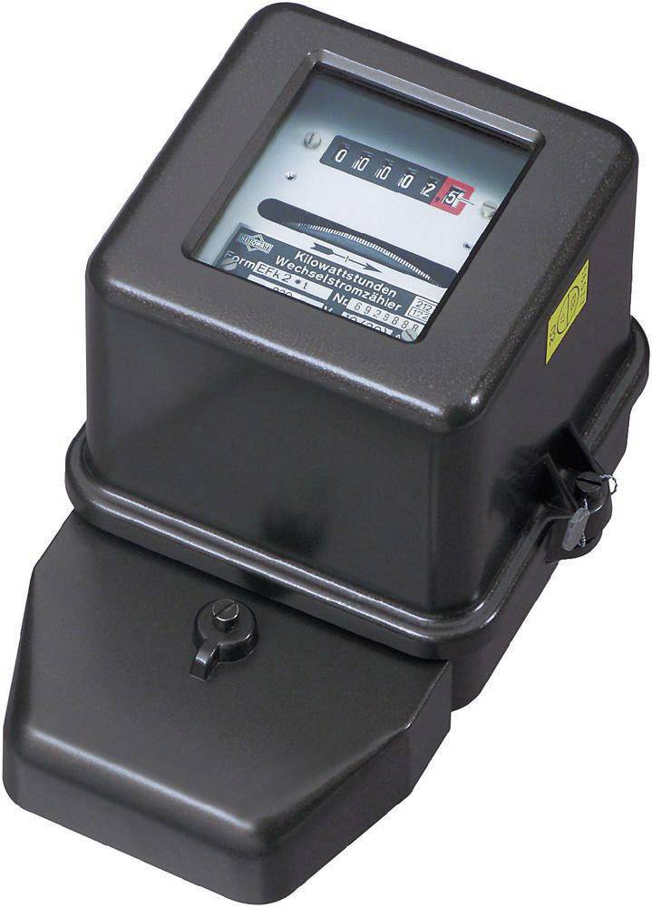 Compteur d'énergie monophasé mécanique N/A régénéré/calibré Siemens
