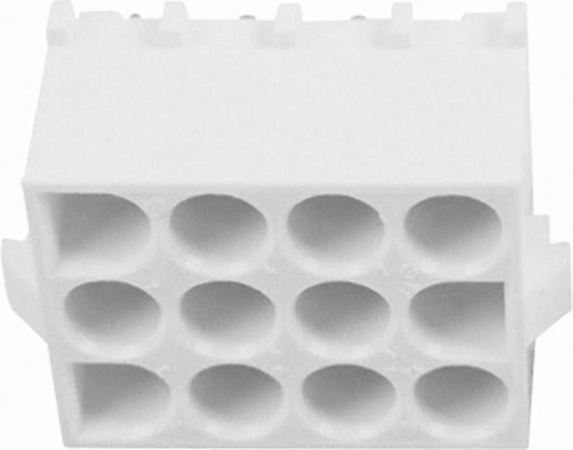 TE Connectivity Boîtier mâle (platine) série Universal-MATE-N-LOK Nbr total de pôles 12 350433-1