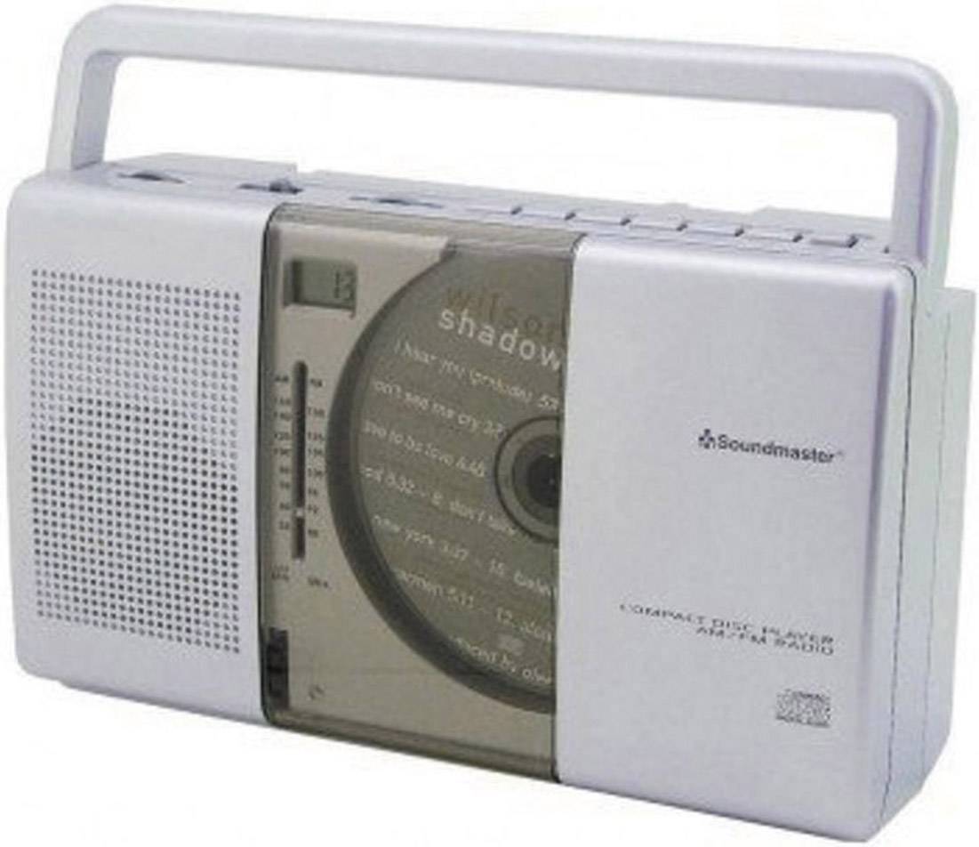 SoundMaster RCD1150 CD-Radio UKW, MW CD Silber