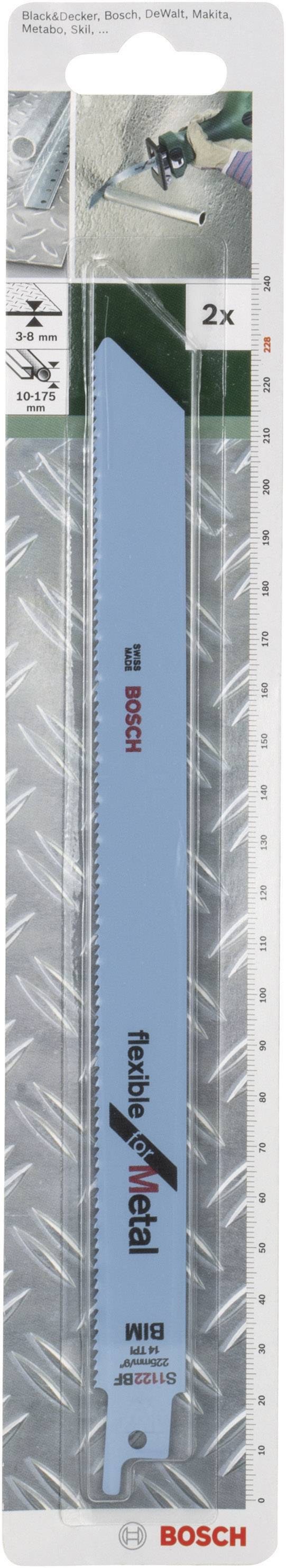 Lame de scie-sabre BIM, S 1122 HF Bosch Accessories 2609256707 Longueur lame de scie 228 mm 2 pc(s)