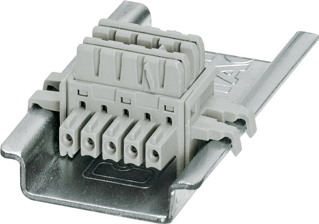 Boîtiers pour l'électronique Contenu: 1 pc(s) Phoenix Contact ME 6,2 TBUS-2 1,5/5-ST-3,81 GY 2695439