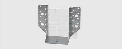 Patins à barres extérieurs 80 X 80 X 1,5 acier zingué au zamibien SWG 68510208275 (l x H) 80 mm x 80 mm