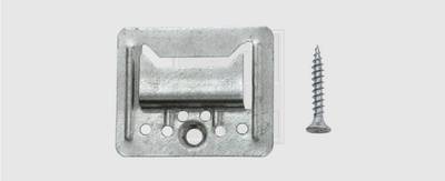SWG Crochet pour profilé en bois acier galvanisé 685201575 100 pc(s) (l x H) 28 mm x 7.3 mm