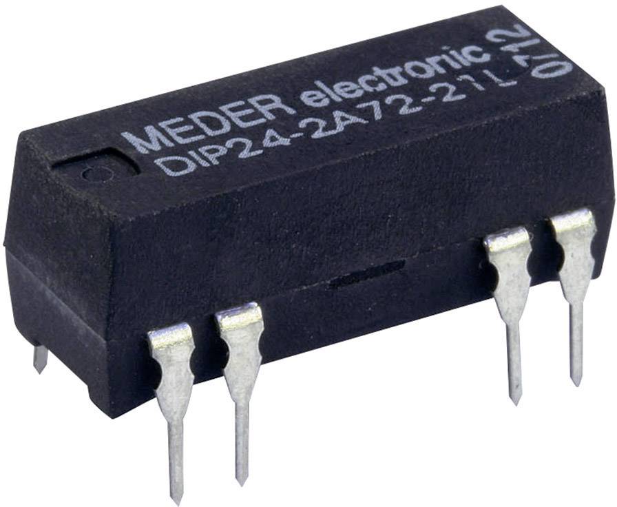 Relais Reed DIP-8 StandexMeder Electronics DIP24-2A72-21L 3224200021 2 NO (T) 24 V/DC 0.5 A 10 W 1 pc(s)