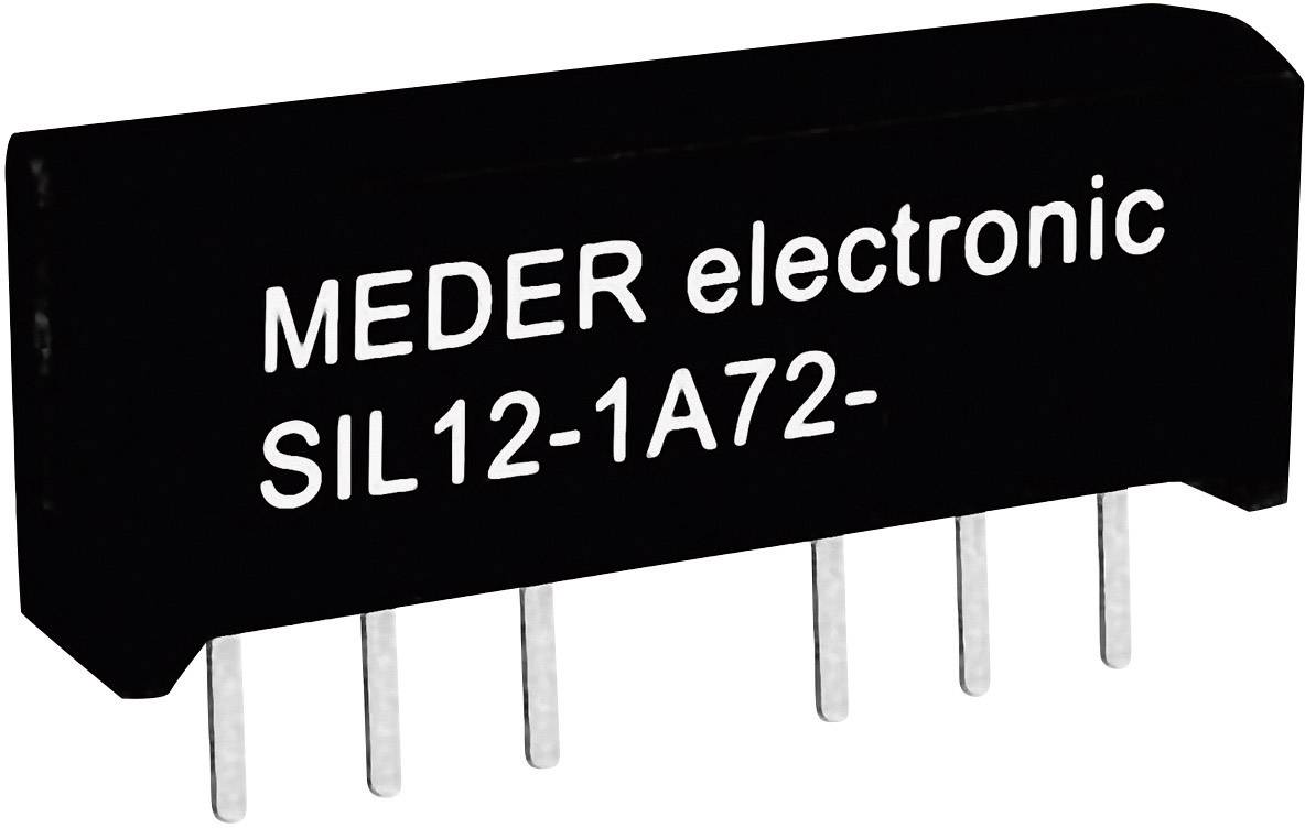 Relais Reed SIL-4 StandexMeder Electronics 3312100171 1 NO (T) 12 V/DC 0.5 A 10 W 1 pc(s)