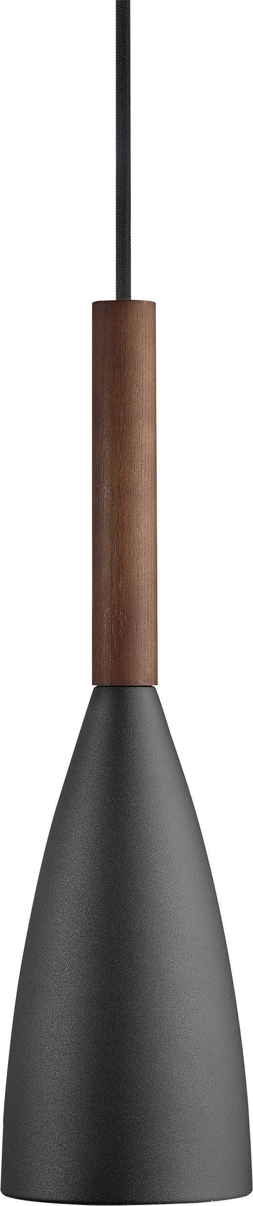 Nordlux Pure 78283003 Luminaire à suspendre Ampoule halogène E27 60 W noir