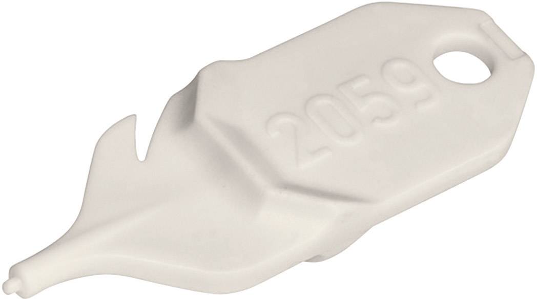 Outil de mise en oeuvre WAGO 2059-189 blanc