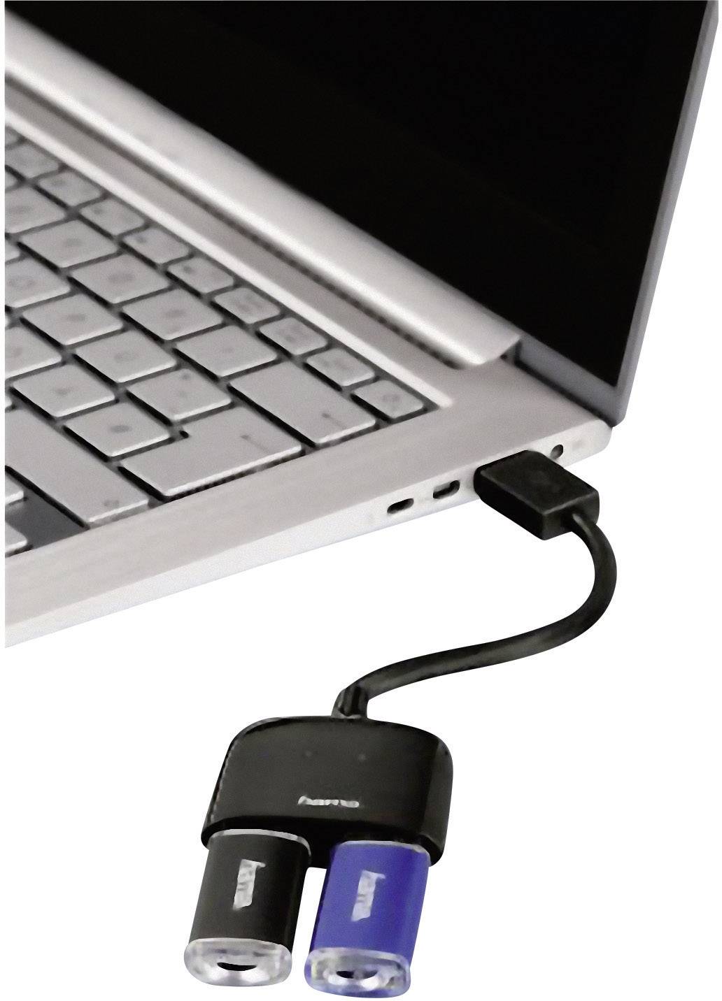 Hub USB 3.0 Hama Mobil 2 ports noir