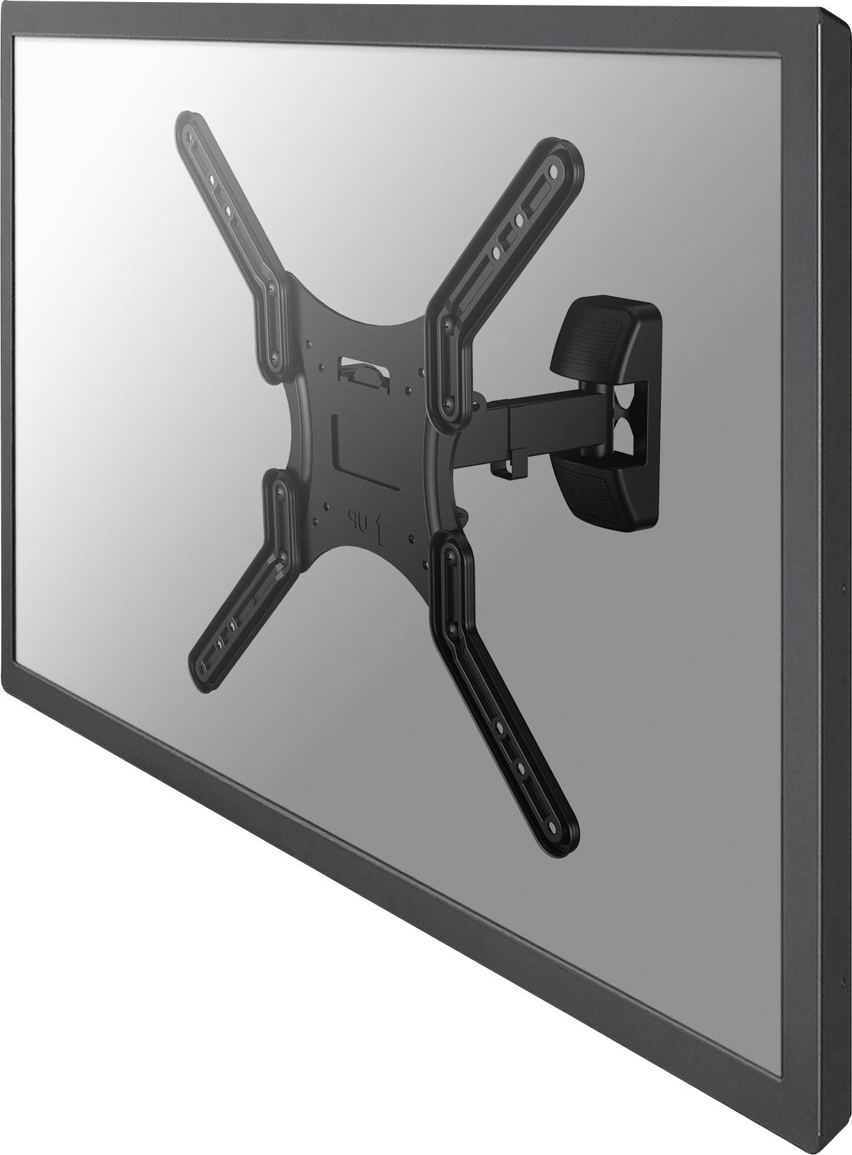 Support mural TV Neomounts by Newstar NM-W325BLACK 58,4 cm (23") - 132,1 cm (52") inclinable + pivotant noir