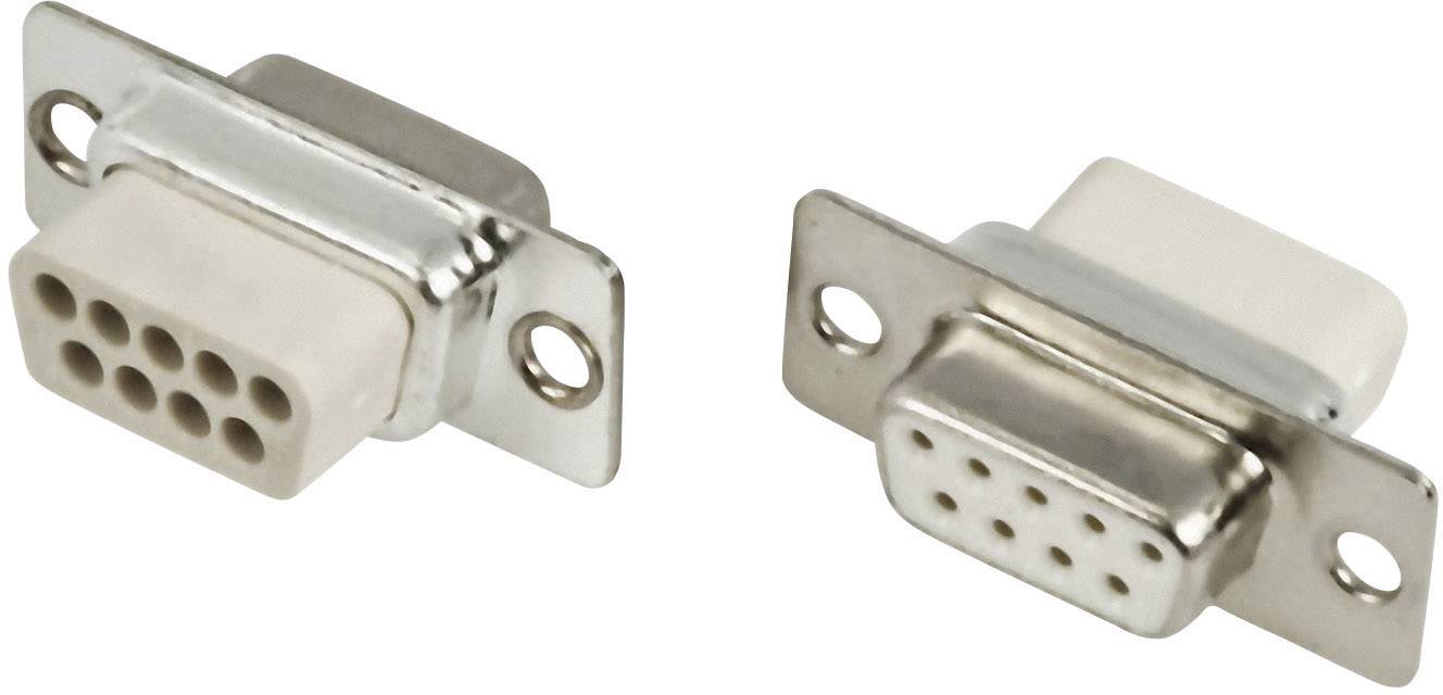 MH Connectors MHDBC25SS-NW Embase SUB-D femelle 180 ° Nombre de pôles: 25 à sertir