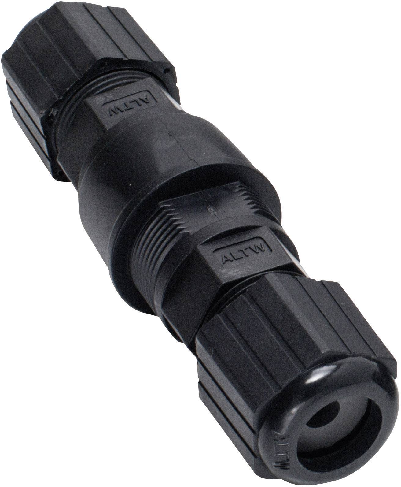 Embase femelle double RJ45 Amphenol LTW RDP-00BFFA-SLM7001 2611-0701-03 noir Contenu: 1 pc(s)