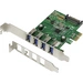 Carte contrôleur PCI-Express avec 4 ports 3.0 - avec chipset VLI Carte contrôleur PCI-Express avec 4 ports 3.0 - avec chipset VLI
