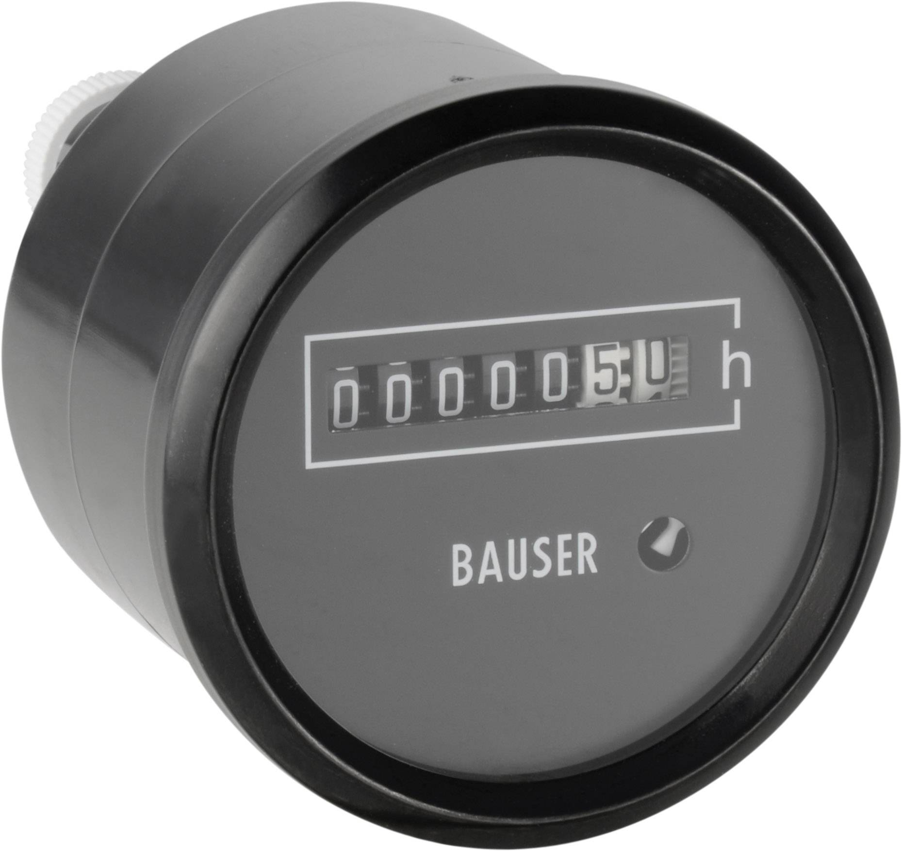 Bauser 588.2/008-021-0-1-001 588.2/008-021-0-1-001 Compteur horaire DC rond 10-80Vdc Bauser 588.2