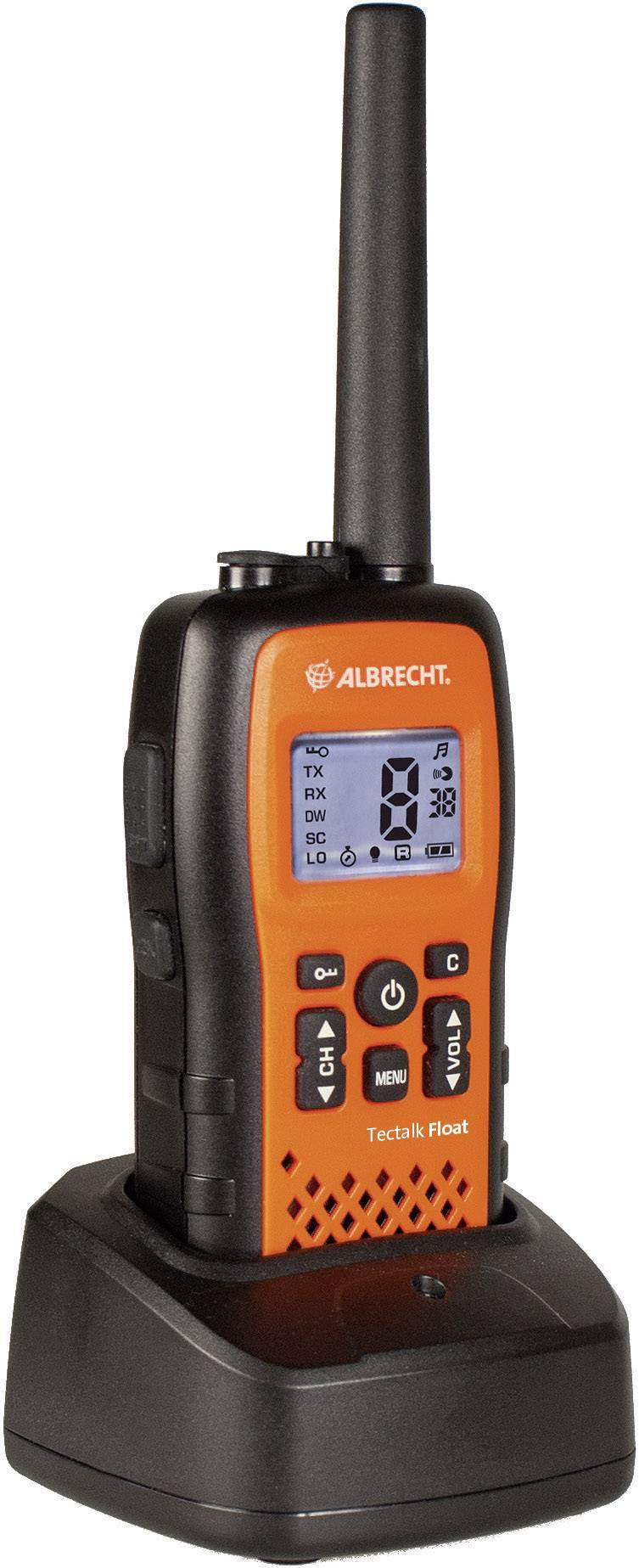 Albrecht Tectalk Float 29661 Talkie-walkie PMR jeu de 2