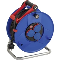 Enrouleur de câble 40.00 m Brennenstuhl 1208380 bleu Prise mâle + contact de protection 1 pc(s) Enrouleur de câble 40.00 m Brennenstuhl 1208380 bleu Prise mâle + contact de protection 1 pc(s)