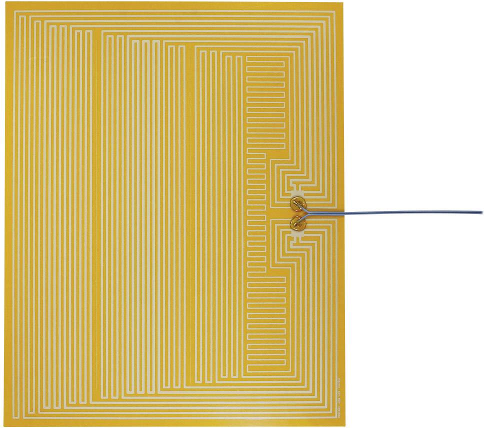 Thermo polyester Feuille chauffante autocollant 12 V/DC, 12 V/AC 40 W Indice de protection IPX4 (L x l) 500 mm x 400 mm