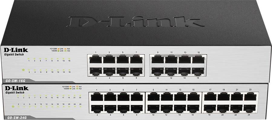 Switch réseau D-Link GO-SW-24G/E 24 ports 1 GBit/s