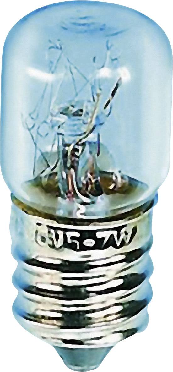 Barthelme 00132605 Petite ampoule tubulaire 220 V, 260 V 3 W, 5 W E14 clair