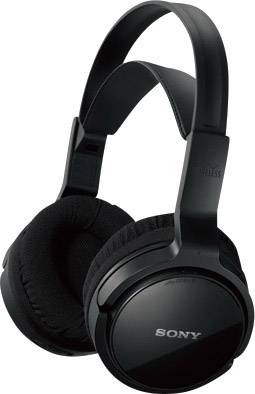 Casque supra-auriculaire sans fil circum-aural Sony MDR-RF811RK volume réglable, Affichage de la charge de la batterie noir