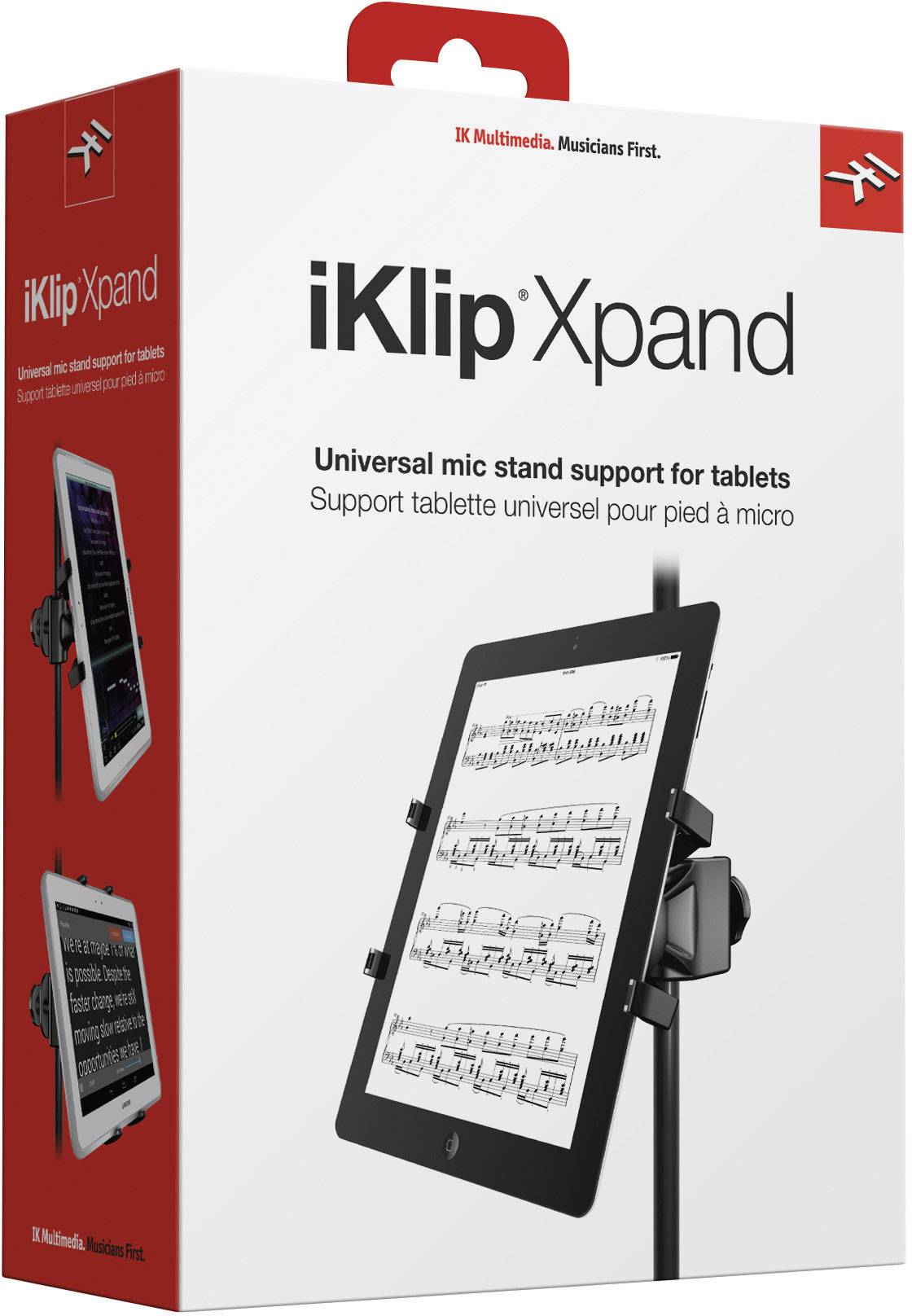 IK Multimedia iKlip Xpand Support trépied pour tablette