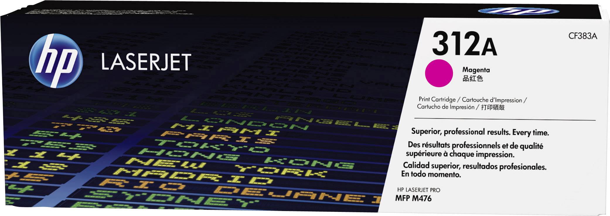 Cassette de toner d'origine HP 312A magenta CF383A