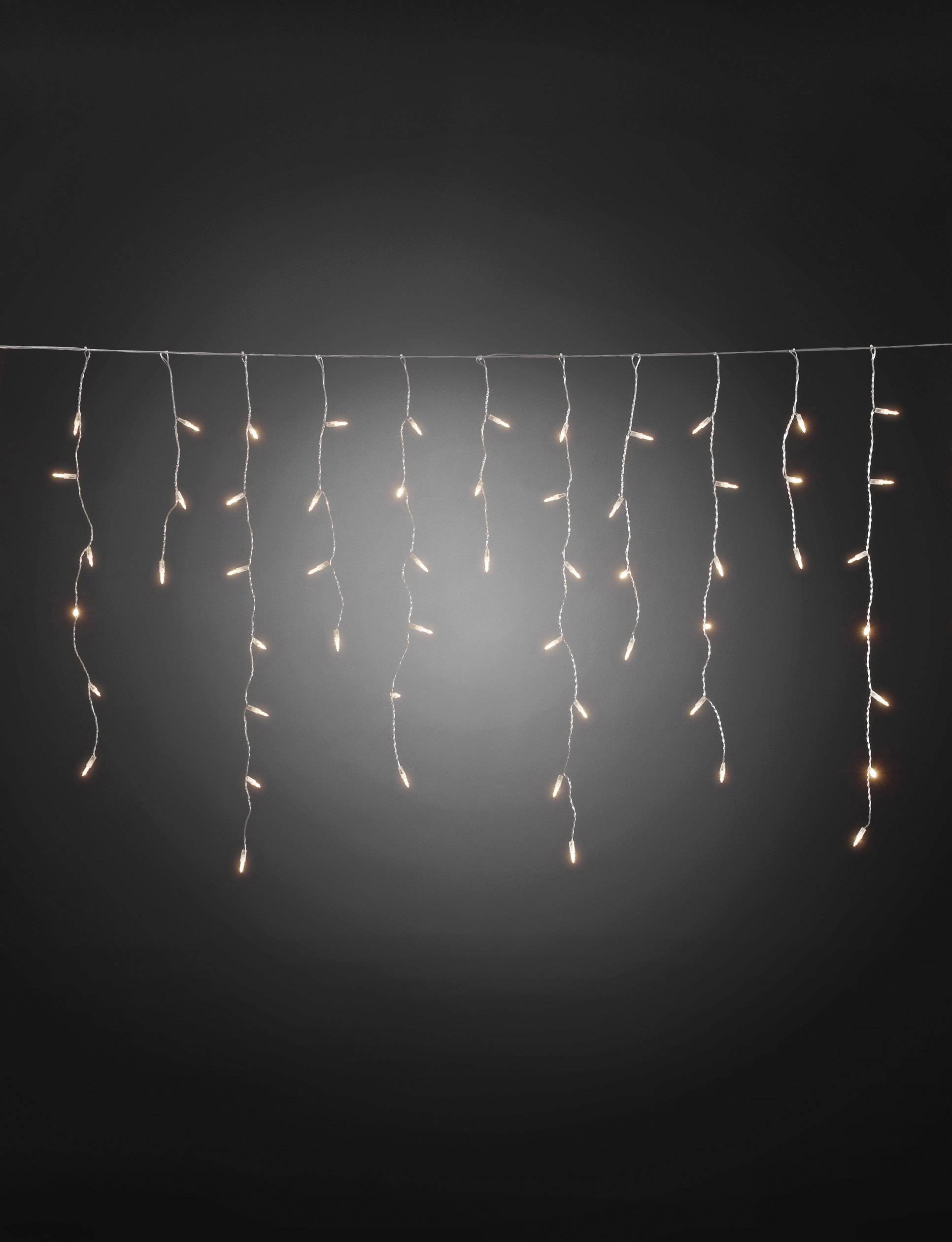 Guirlande lumineuse stalactites, effet chute de neige Konstsmide 2741-103 pour l'extérieur 24 V LED N/A (L x l x H) 13 m x 300 cm