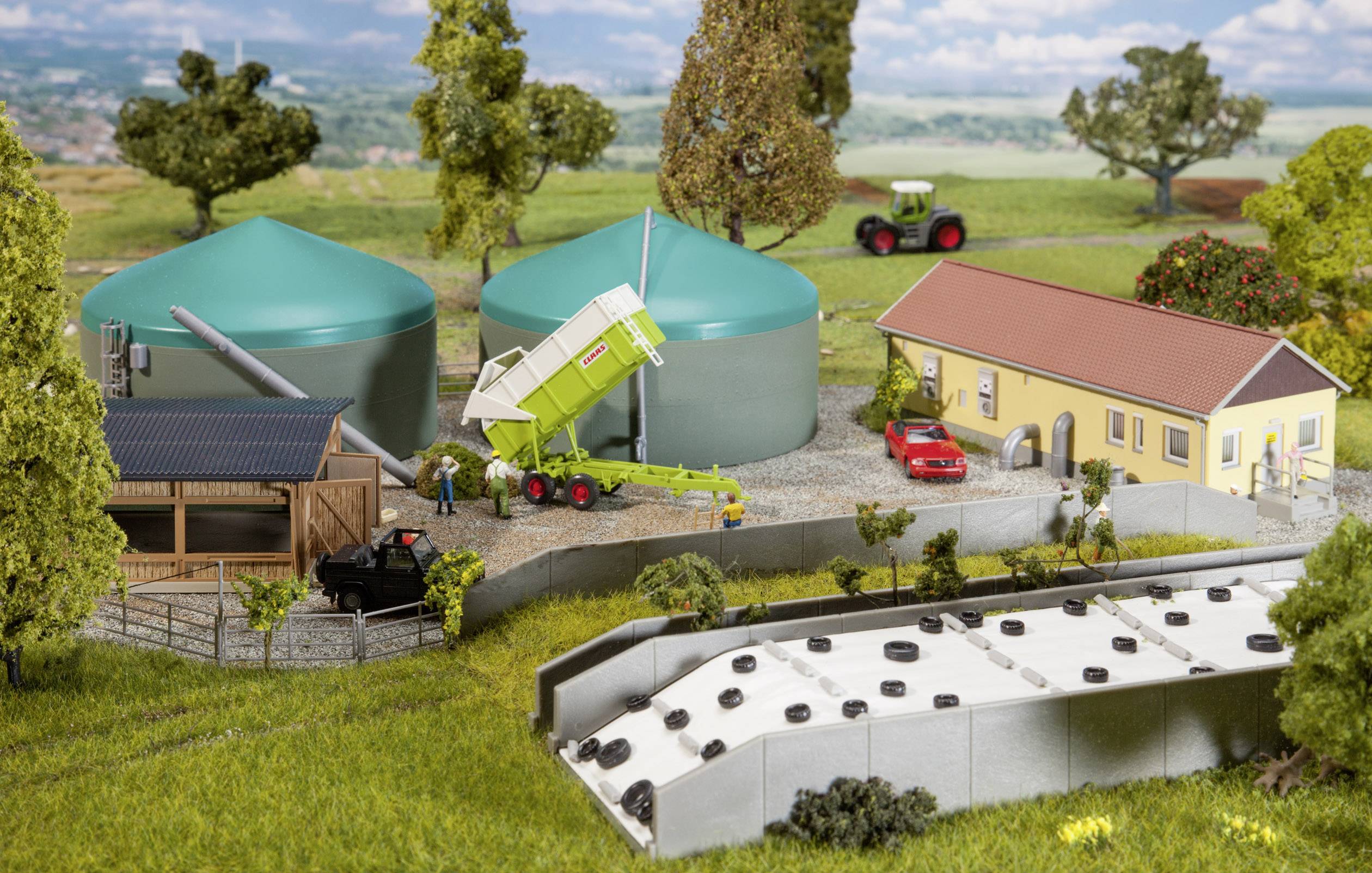 Faller 130468 H0 Biogasanlage