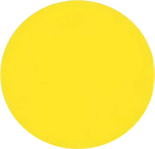 Cercle jaune sur fond blanc.