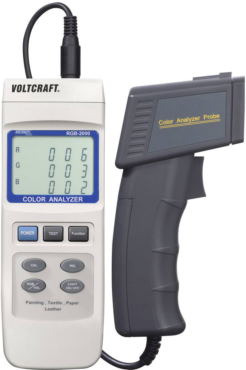 Analyseur de couleurs VOLTCRAFT RGB-2000