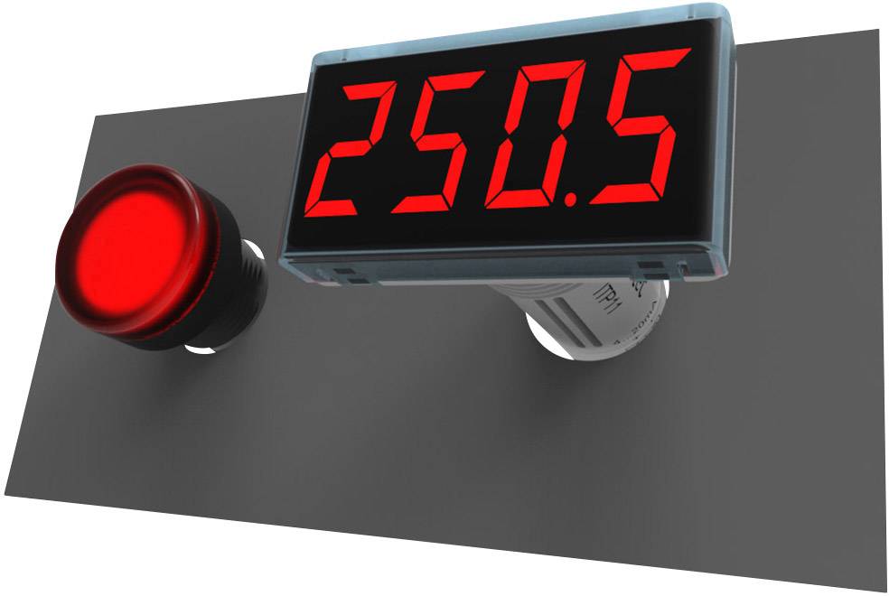 akYtec ITP11 Appareil de mesure numérique à encastrer 4 - 20 mA