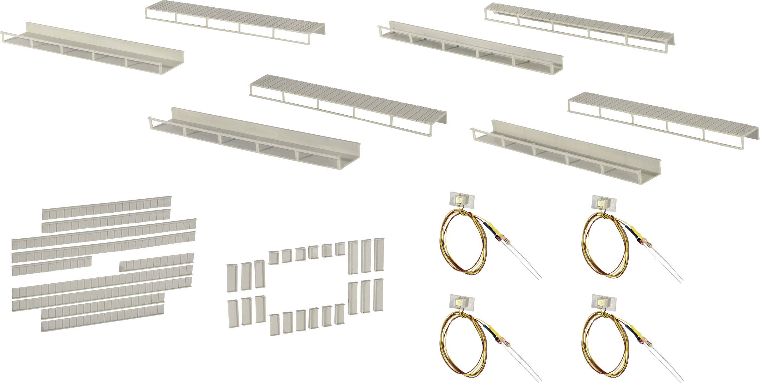 Kit de démarrage d'éclairage Viessmann Modelltechnik 6045 Convient pour (modélisme ferroviaire): bâtiment